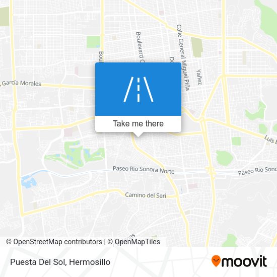 Mapa de Puesta Del Sol