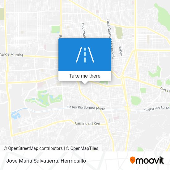 Jose Maria Salvatierra map