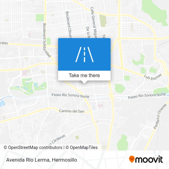 Mapa de Avenida Río Lerma