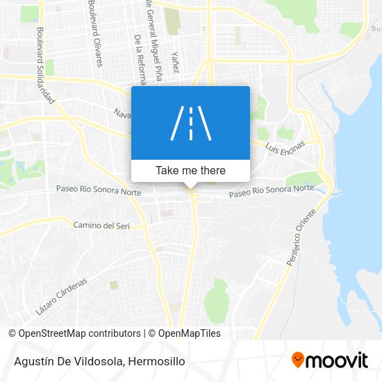 Mapa de Agustín De Vildosola