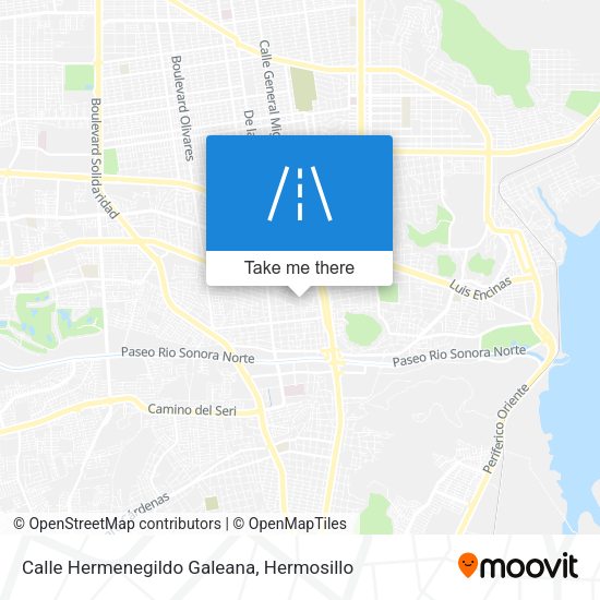 Calle Hermenegildo Galeana map