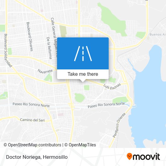 Mapa de Doctor Noriega