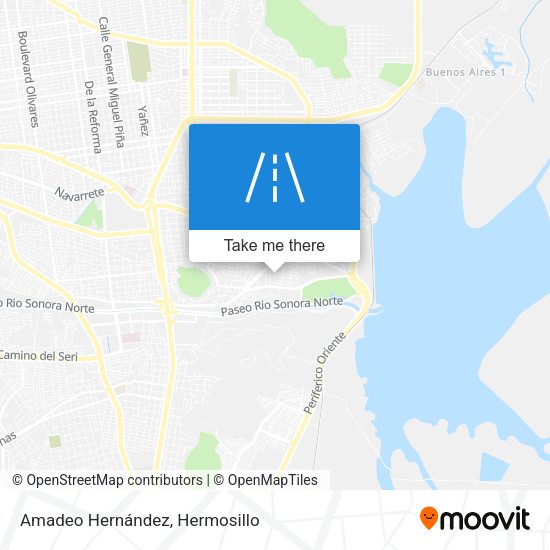 Mapa de Amadeo Hernández