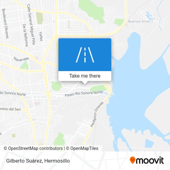Gilberto Suárez map