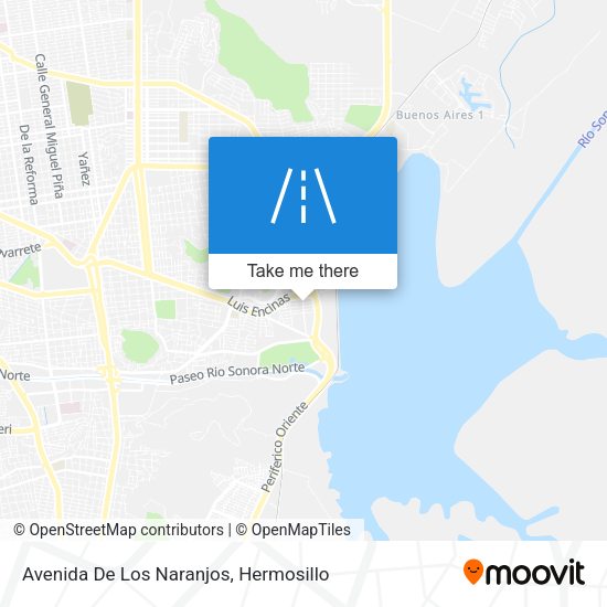 Avenida De Los Naranjos map