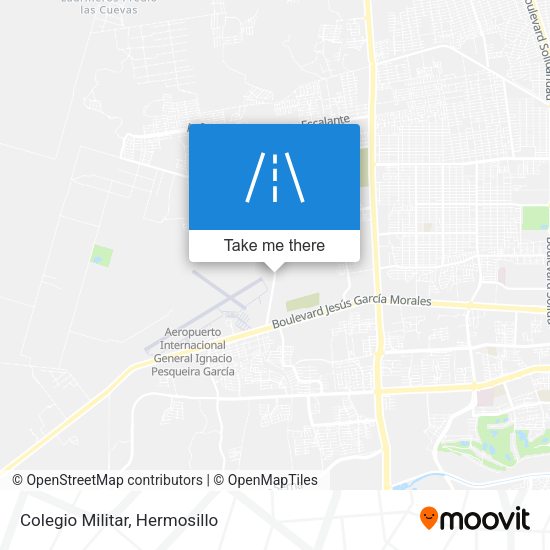 Mapa de Colegio Militar
