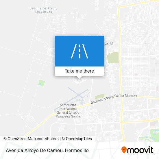 Avenida Arroyo De Camou map