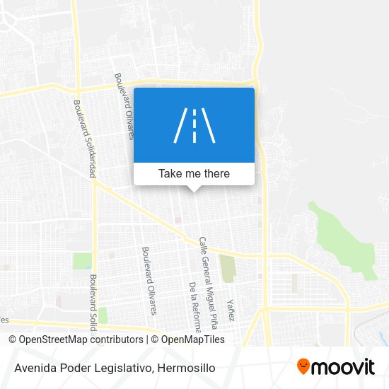 Avenida Poder Legislativo map