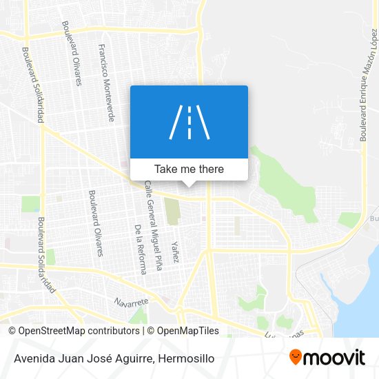 Avenida Juan José Aguirre map
