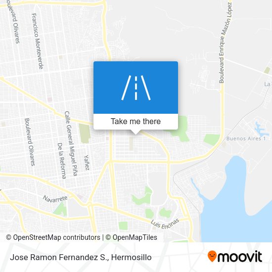 Jose Ramon Fernandez S. map