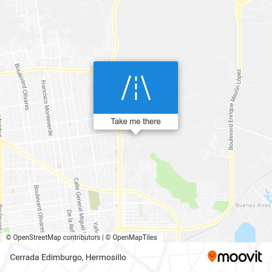 Cerrada Edimburgo map