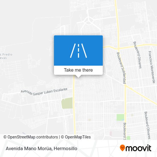 Avenida Mano Morüa map