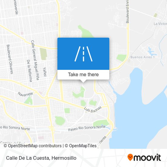 Calle De La Cuesta map