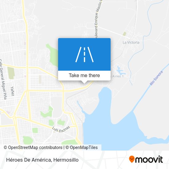 Mapa de Héroes De América