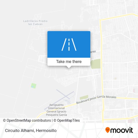 Circuito Alhami map