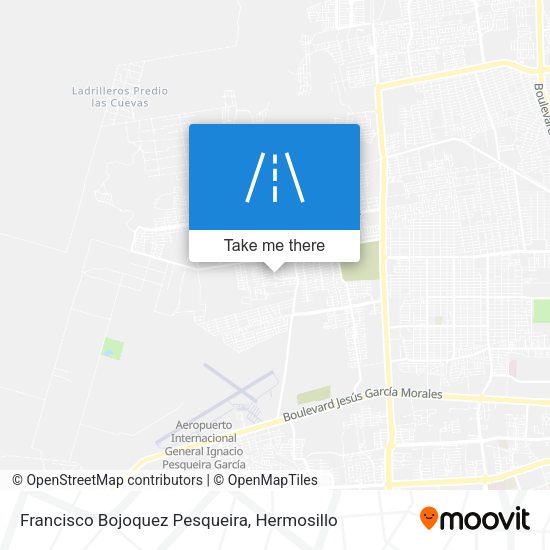 Mapa de Francisco Bojoquez Pesqueira