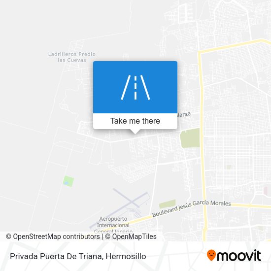 Privada Puerta De Triana map