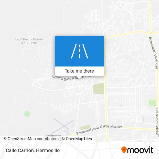 Mapa de Calle Carrión