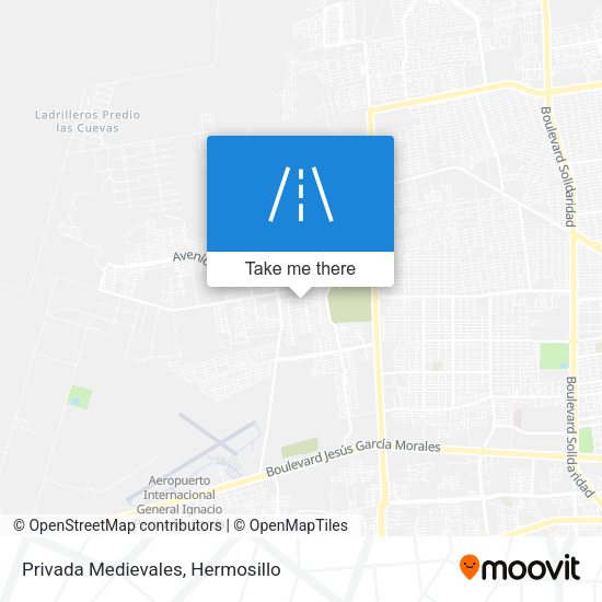 Mapa de Privada Medievales