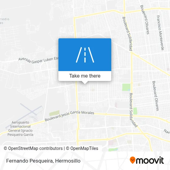 Fernando Pesqueira map
