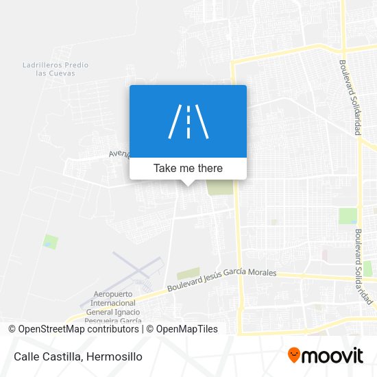 Mapa de Calle Castilla