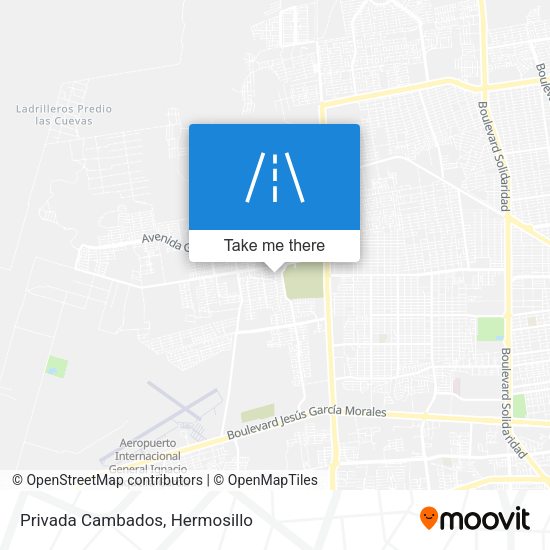 Mapa de Privada Cambados