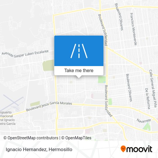 Mapa de Ignacio Hernandez