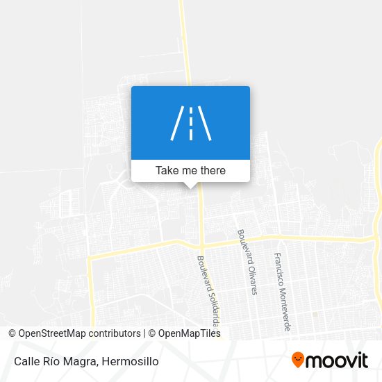 Calle Río Magra map