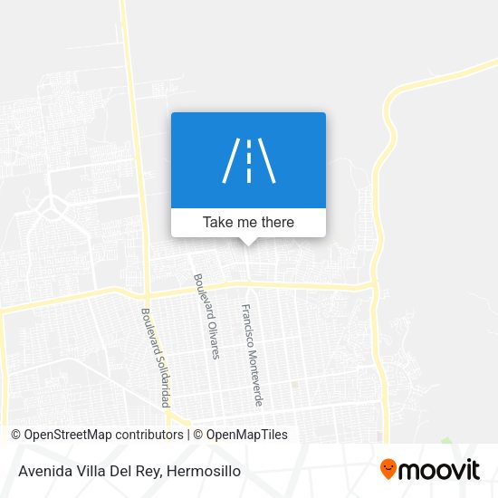 Avenida Villa Del Rey map