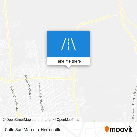 Calle San Marcelo map