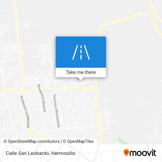 Mapa de Calle San Leobardo
