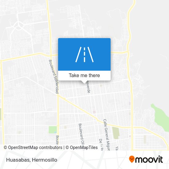 Mapa de Huasabas