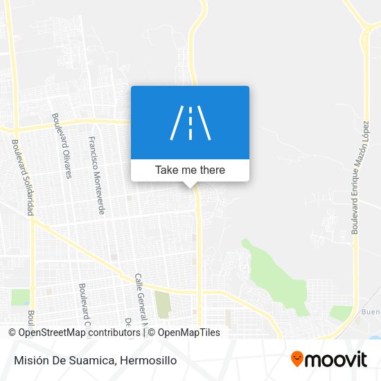 Mapa de Misión De Suamica