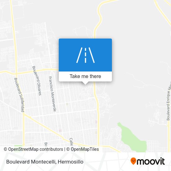 Mapa de Boulevard Montecelli