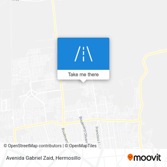 Avenida Gabriel Zaid map