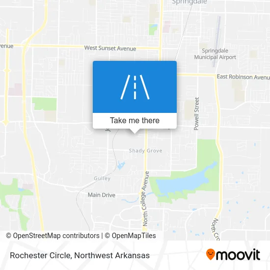 Rochester Circle map