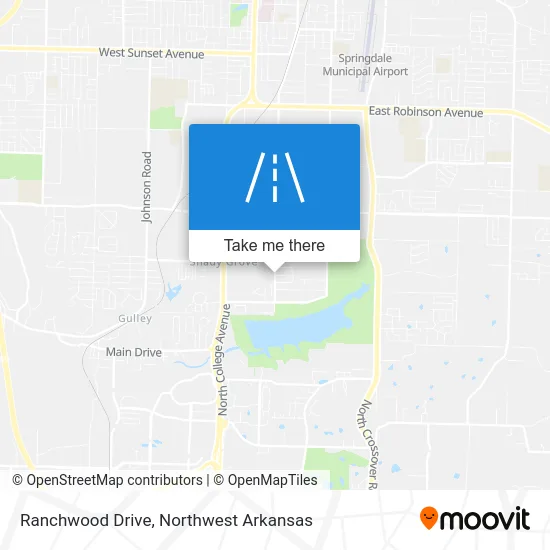 Ranchwood Drive map