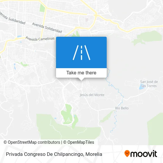 Privada Congreso De Chilpancingo map