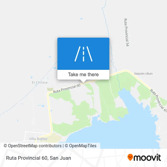 Ruta Provincial 60 map
