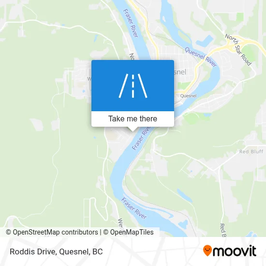 Roddis Drive map