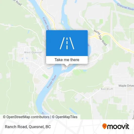 Ranch Road map