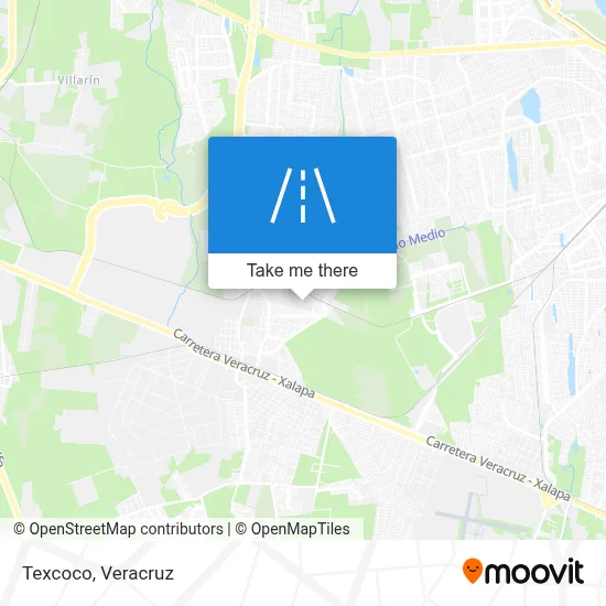 Texcoco map