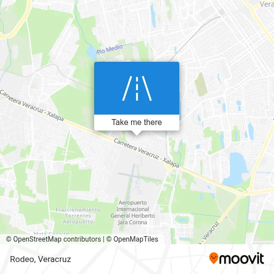 Rodeo map