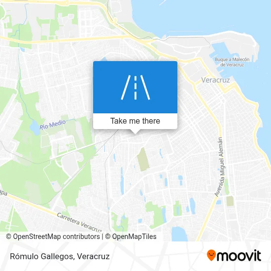 Rómulo Gallegos map