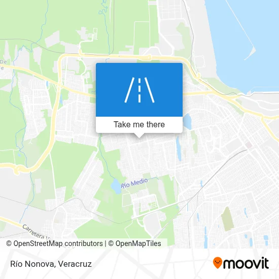 Río Nonova map