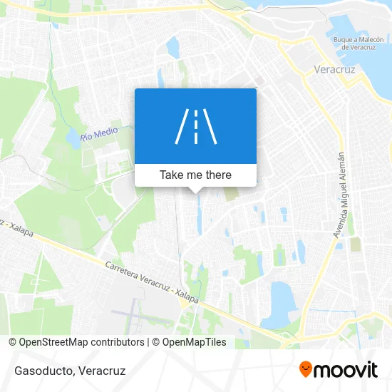 Gasoducto map