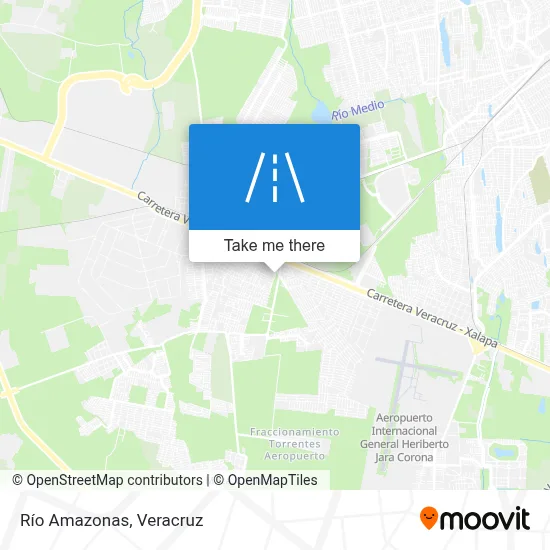 Río Amazonas map