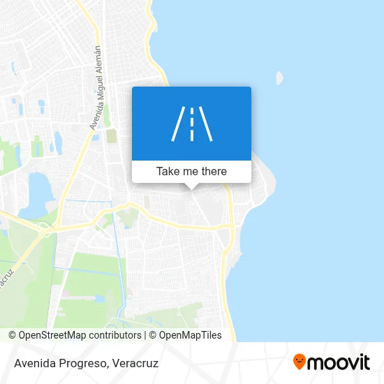 Avenida Progreso map