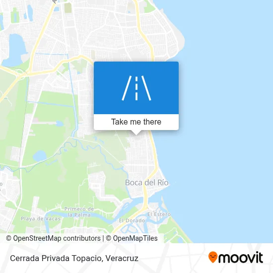 Cerrada Privada Topacio map