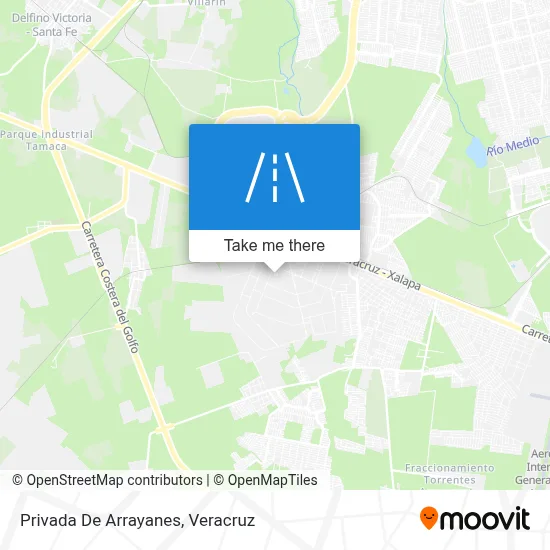 Privada De Arrayanes map